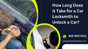 How Long Does It Take for a Car Locksmith to Unlock a Car