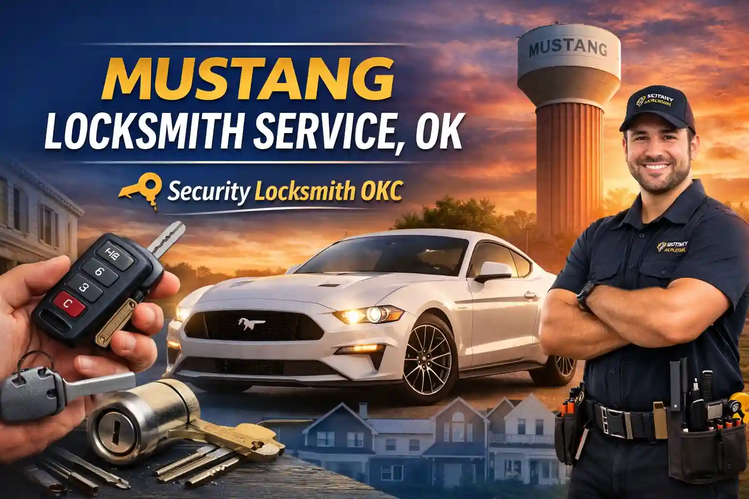 MUSTANG LOCKSMITH SERVICE, OK