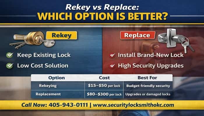 Rekey vs Replace